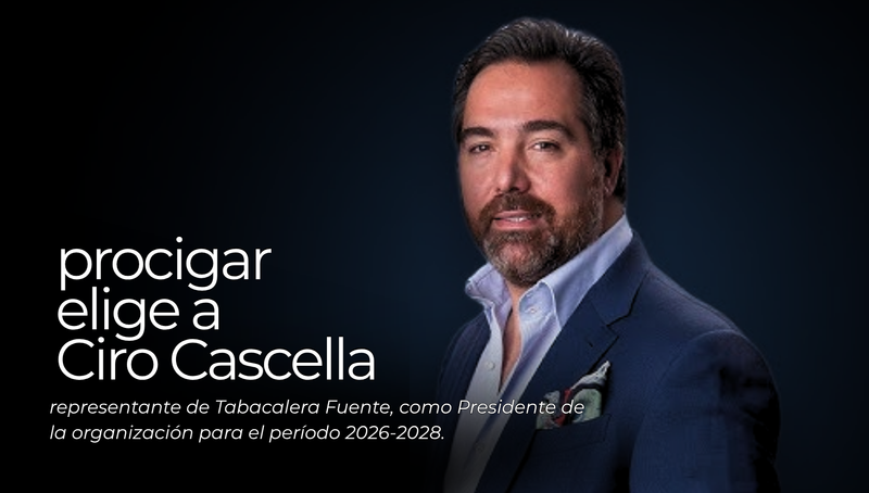 ProCigar elige a Ciro Cascella como su nuevo presidente para el período 2026-2028