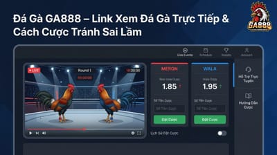 Đá Gà GA888 – Link Xem Đá Gà Trực Tiếp & Cách Cược Tránh Sai