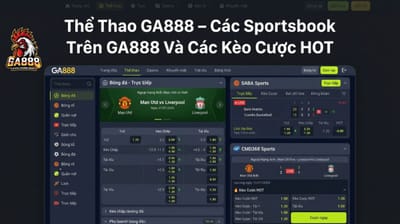 Thể Thao GA888 – Các Sportsbook Trên GA888 Và Các Kèo Cược HOT