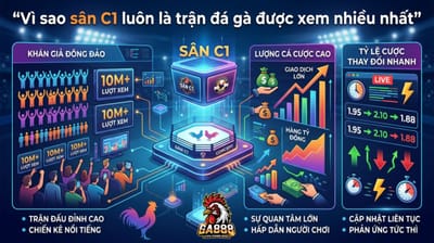 Đá Gà C1: Cách Xem Trực Tiếp, Đọc Kèo Và Khi Nào Nên Cược