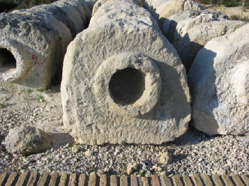 Romeinse afvoerbuizen (romanaqueducts.info)