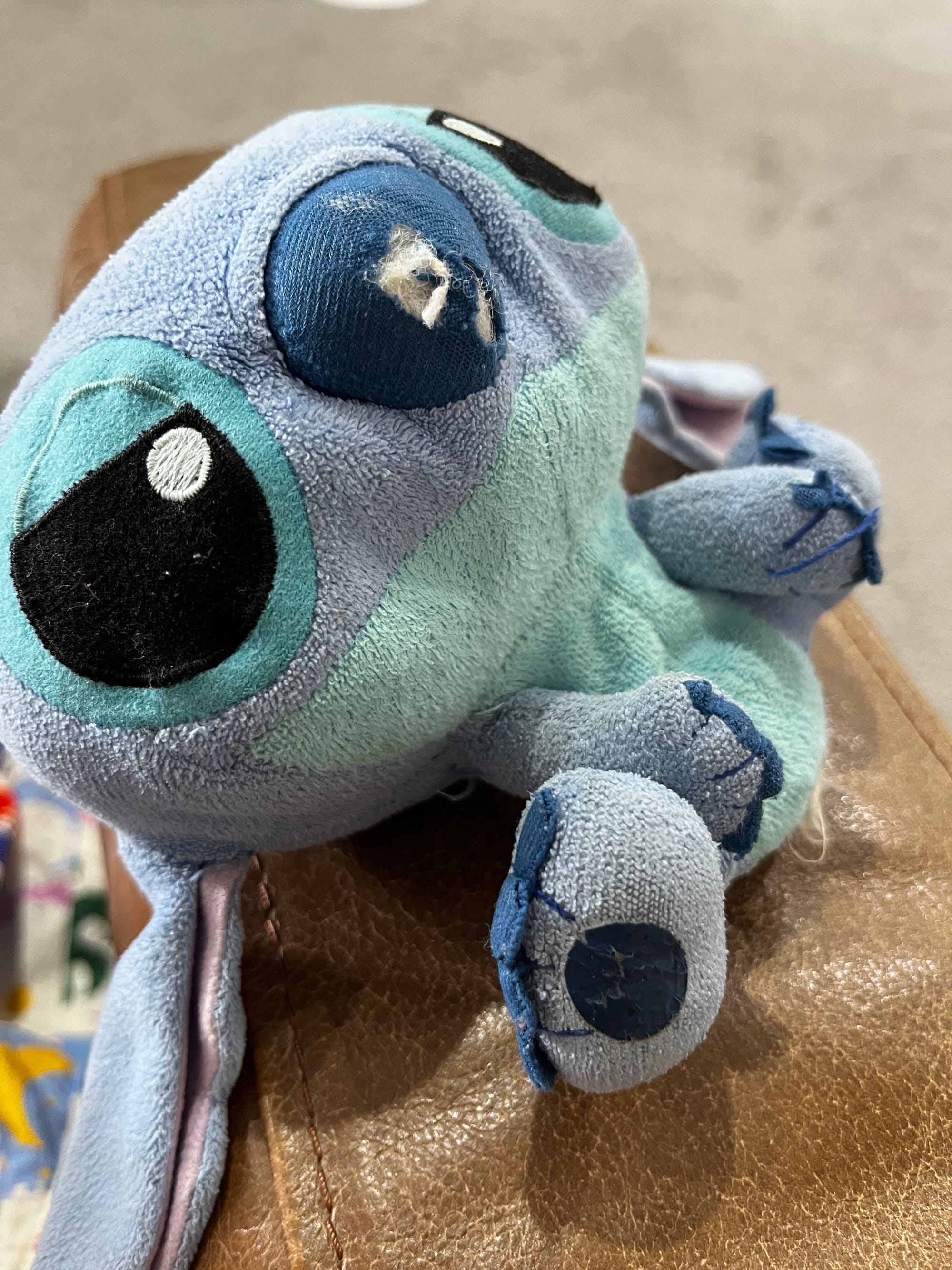 Stitch before