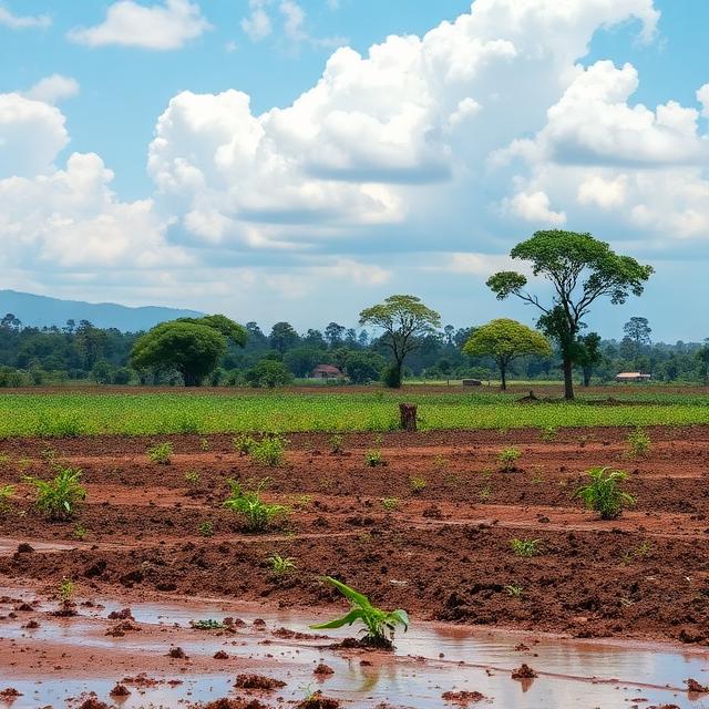 Agricultural practices affected by climate changes.