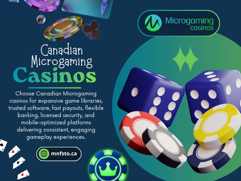 Canadian Microgaming Casinos Online