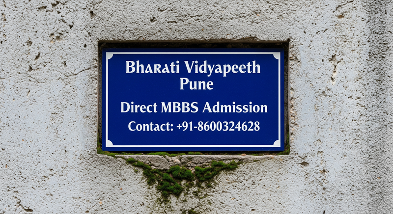 Bharati Vidyapeeth Pune Direct MBBS Admission 2026 Inquire Goodbye to Your Future to Navigate