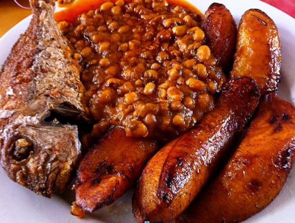 Beans and Plantain
