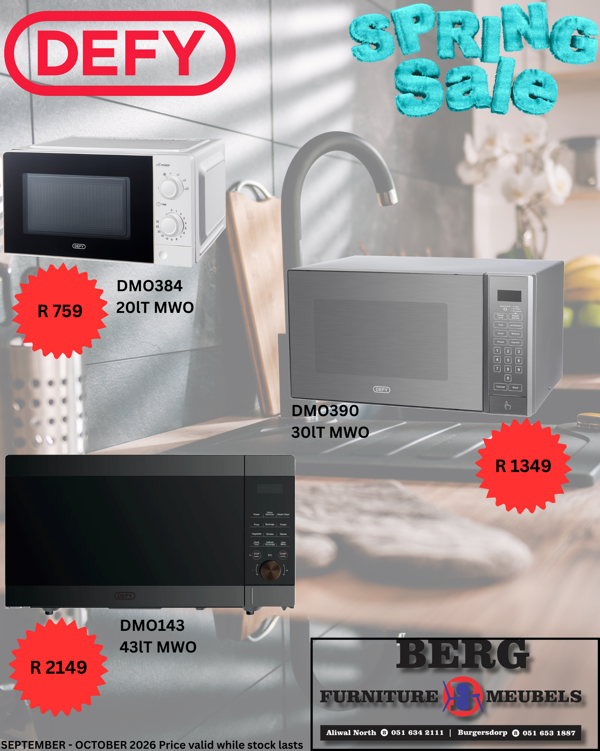 Promotional prices valid while stock lasts