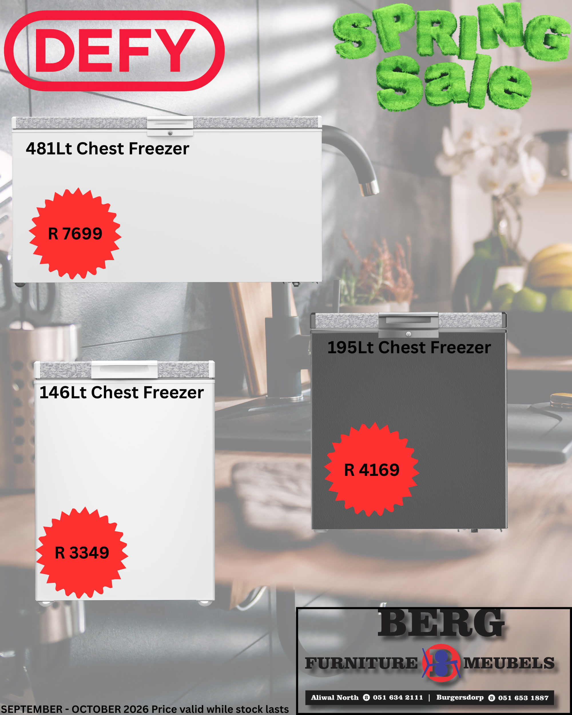 Promotional prices valid while stock lasts