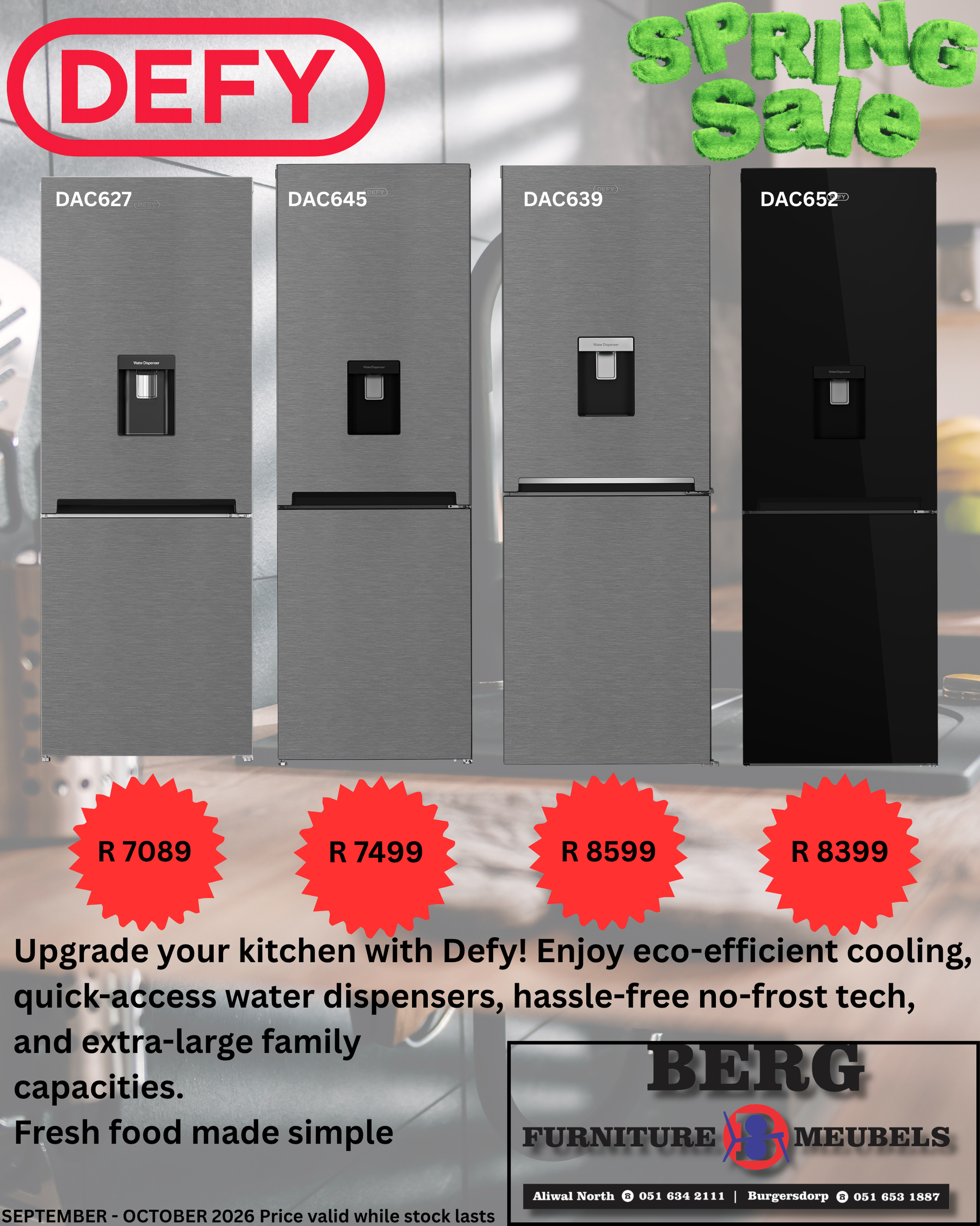Promotional prices valid while stock lasts