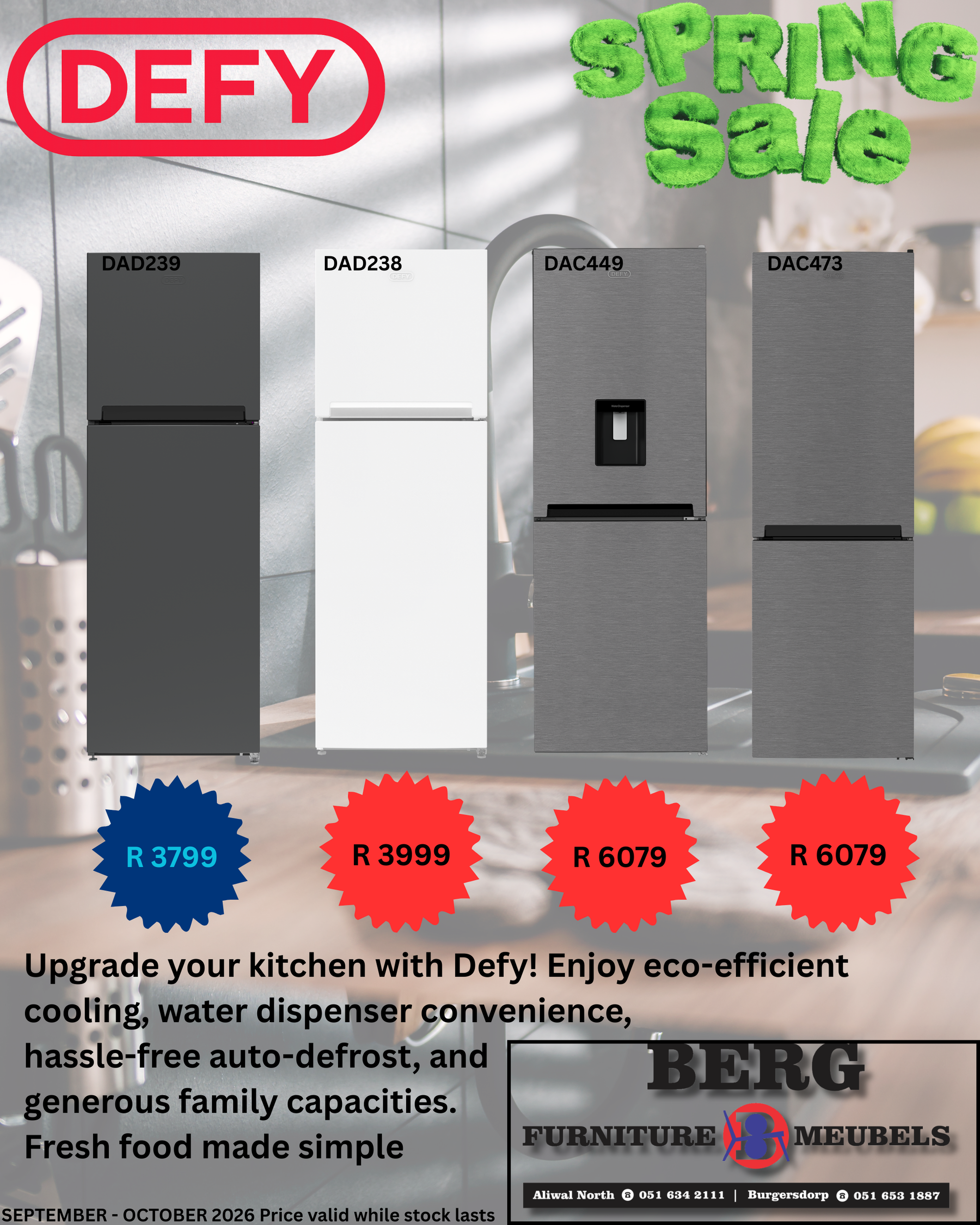 Promotional prices valid while stock lasts