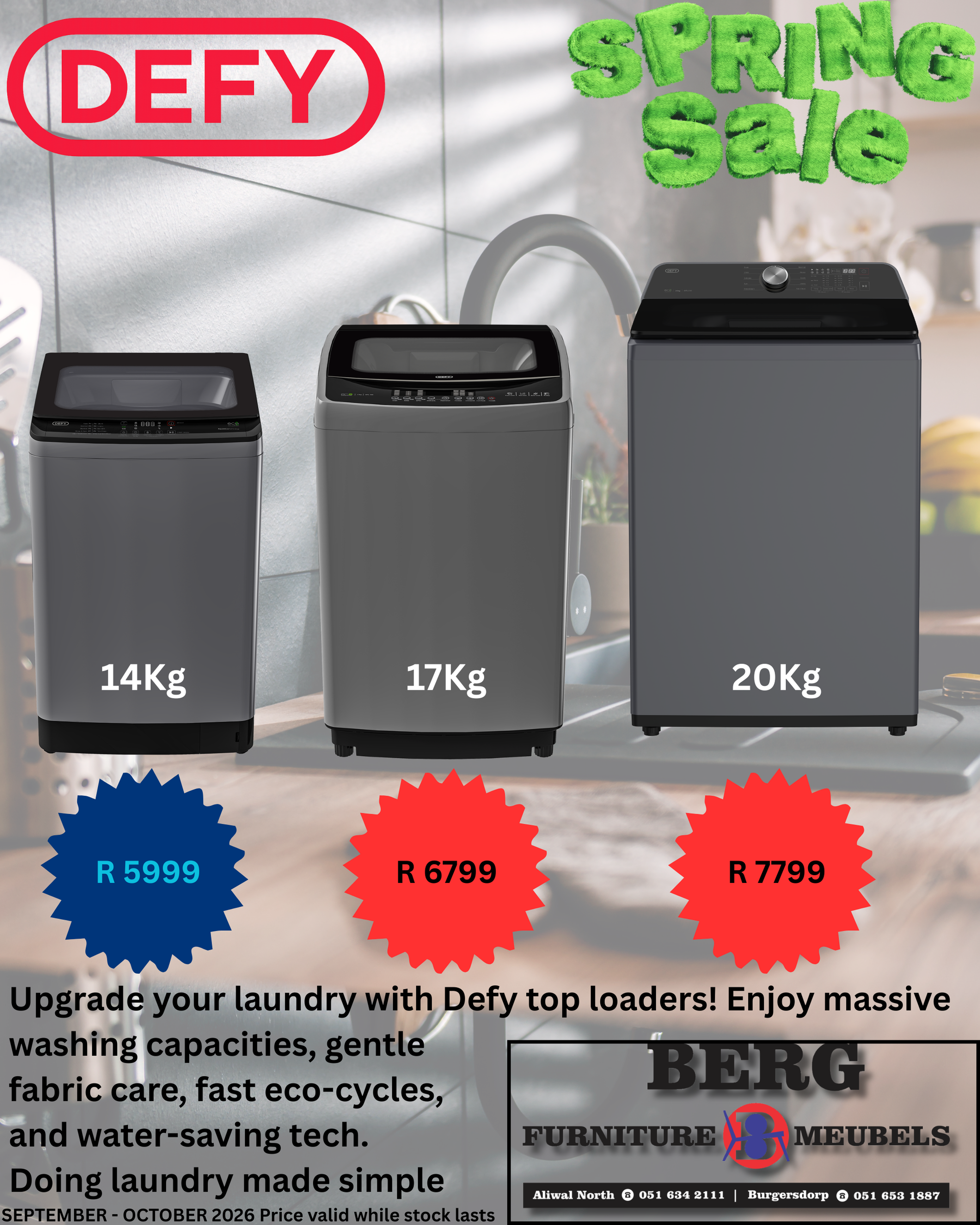 Promotional prices valid while stock lasts