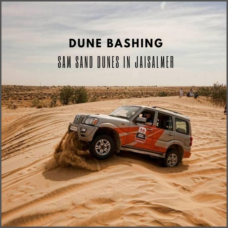 Dune Bashing at Suraksha Desert Camp