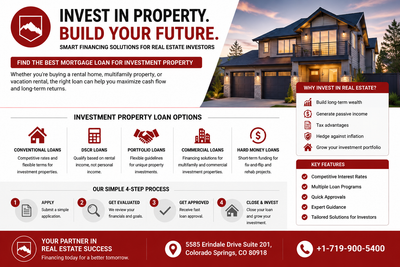 Investment Property Mortgage Loans: How to Find the Best Mortgage Loan for Investment Property Success