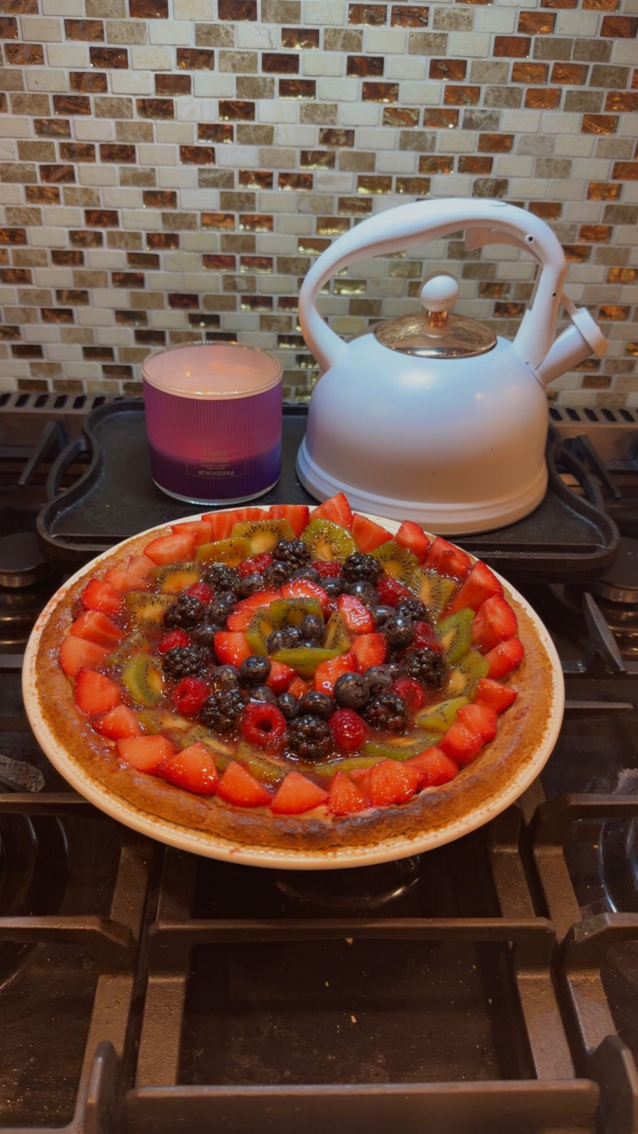 Fresh fruit tarts