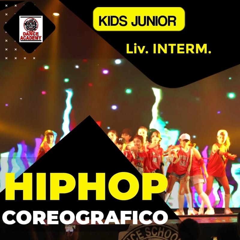 HIP HOP 4 KIDS E JUNIOR / CORSI PER BAMBINI/RAGAZZI