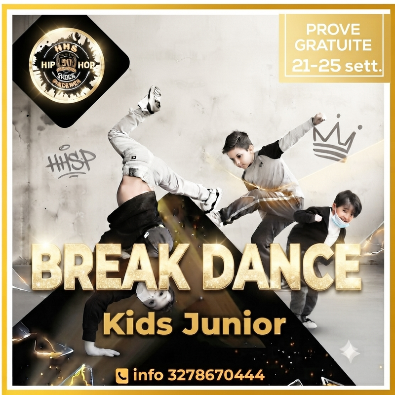 BREAK DANCE BASE / CORSI PER BAMBINI e Ragazzi