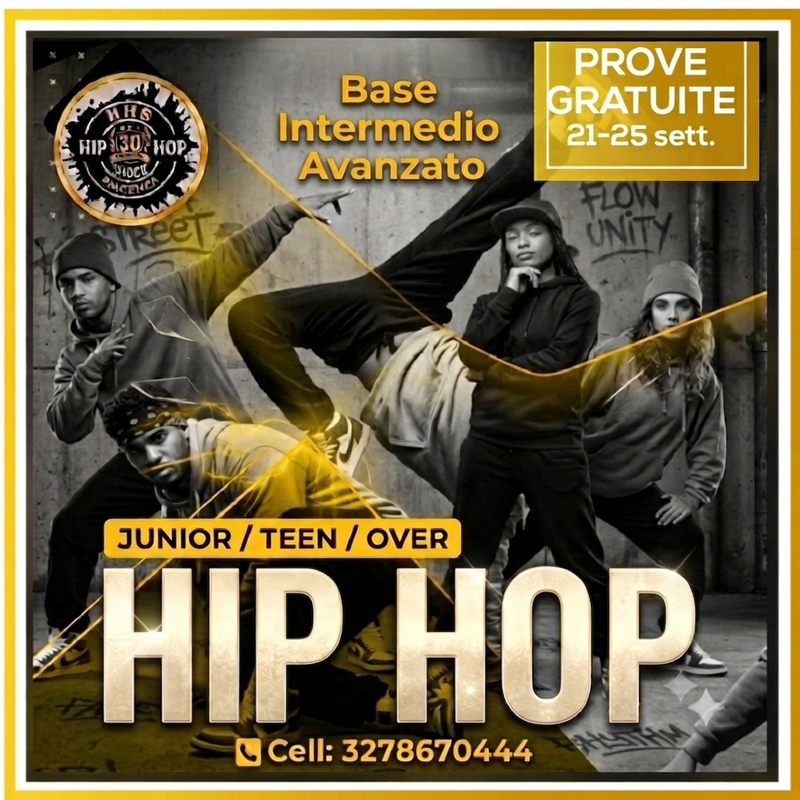 HIP HOP/  COREOGRAFICO