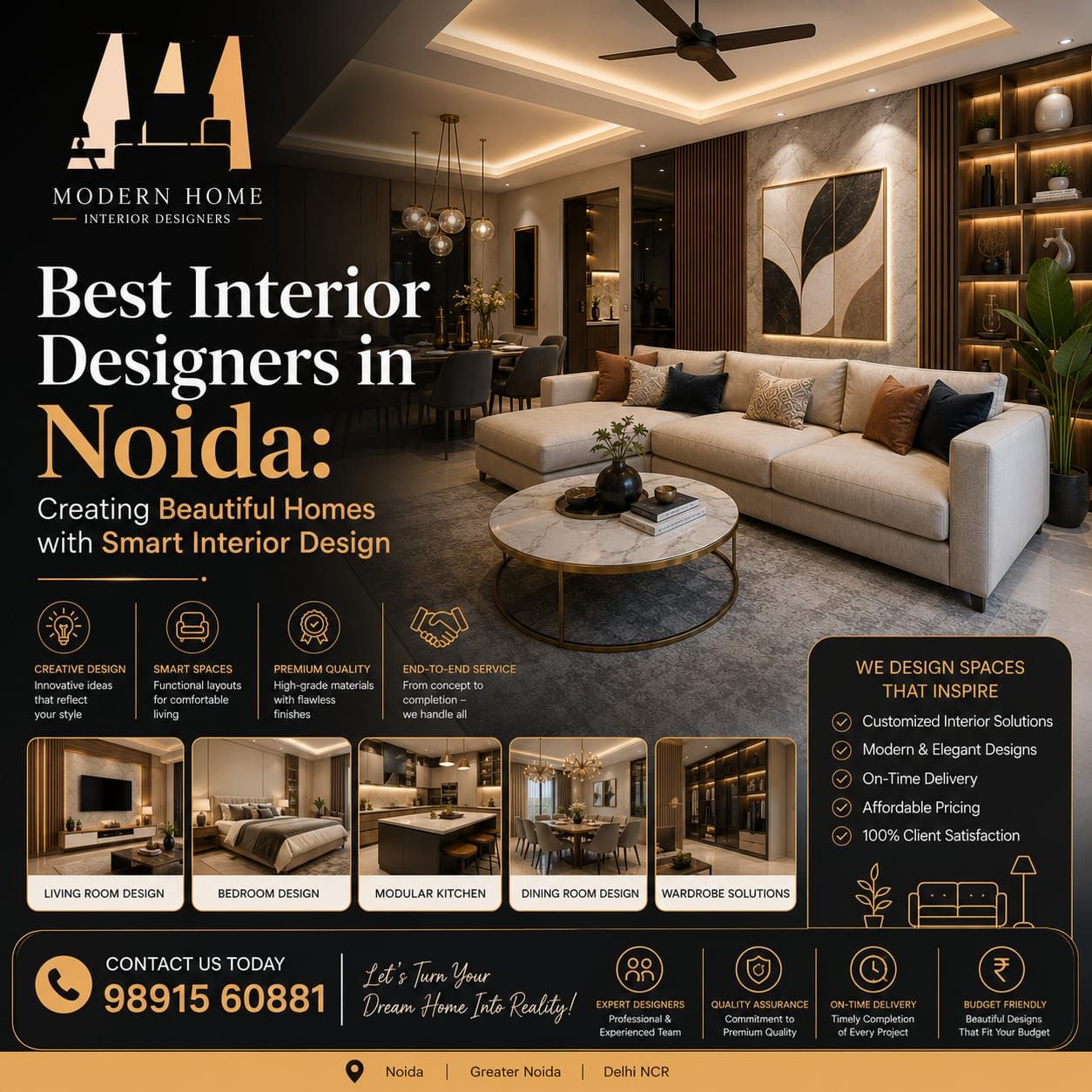 Home Interior Designers in Noida