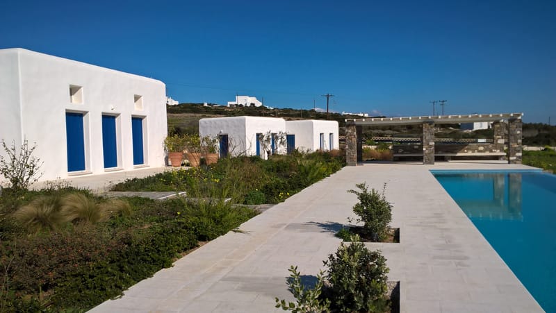 συγκροτημα κατοικιων στην Παρο