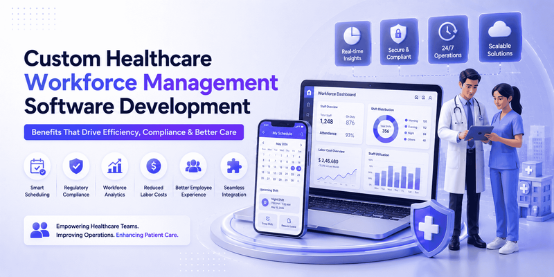 Custom Healthcare Workforce Management Software Development Benefits