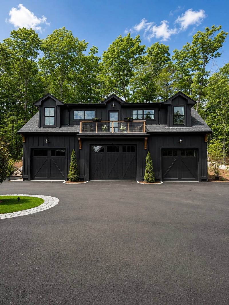 Detached garage