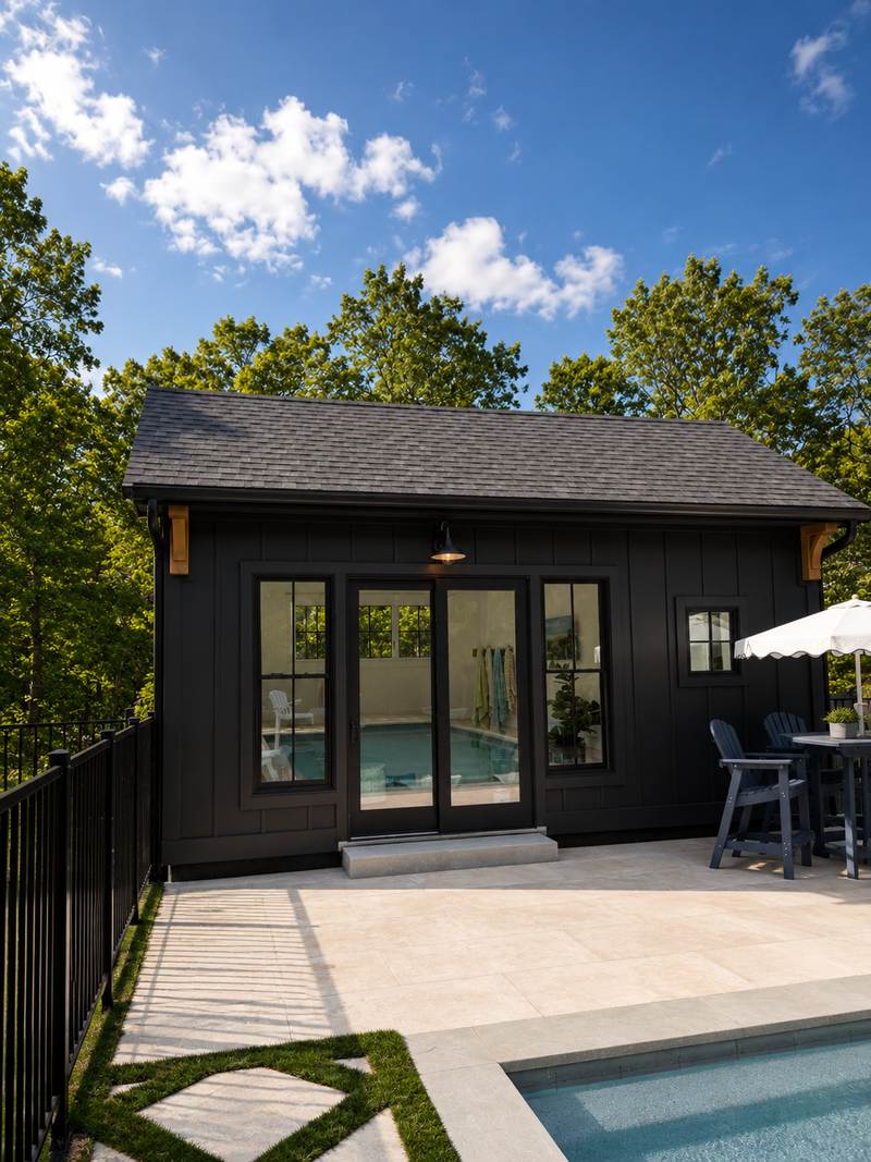 Pool house