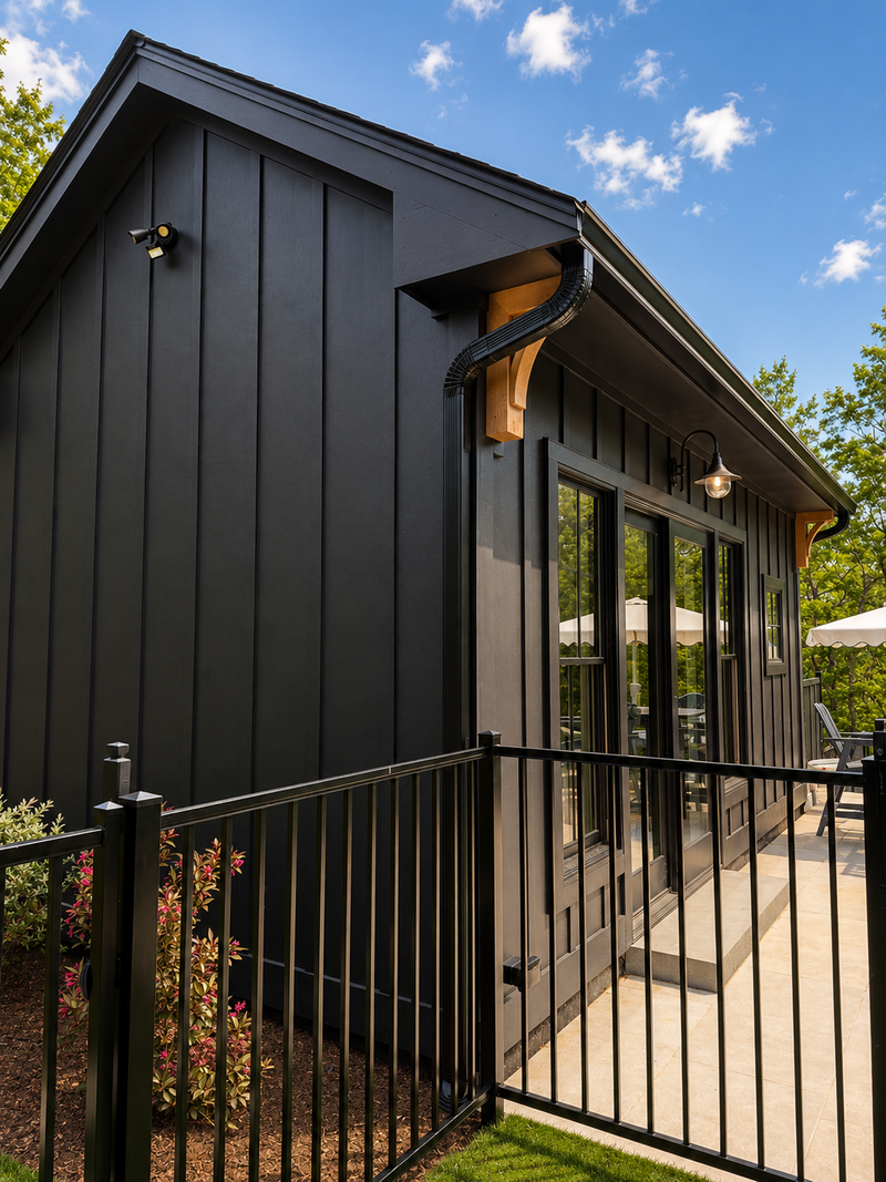 Pool house