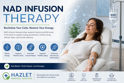 NAD Infusion Therapy: A Modern Approach to Energy, Wellness, and Healthy Aging
