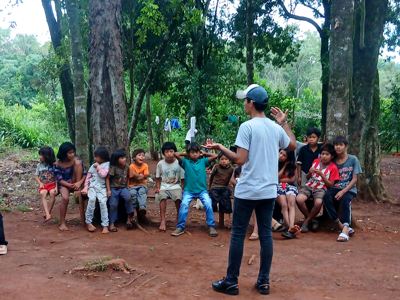 PUERTO LEONI: Trabajo misionero en la comunidad guaraní