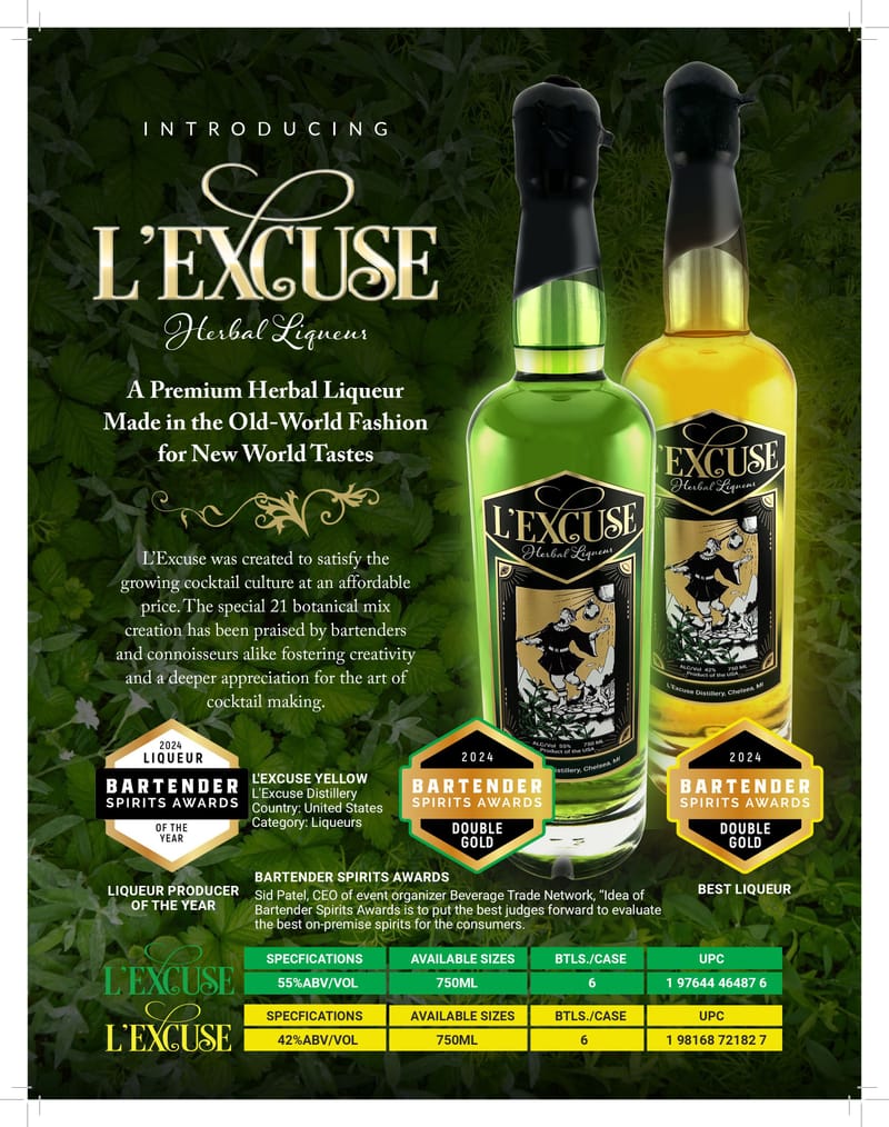 L'excuse Herbal Liqueur