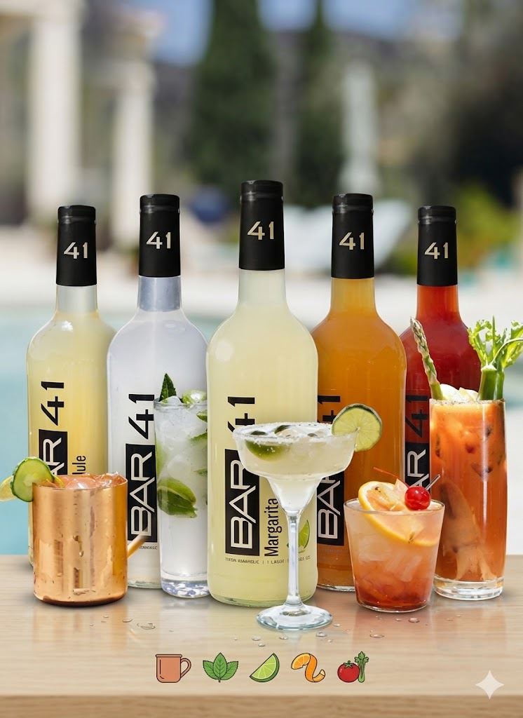 Bar 41 Premixed, wine-based cocktails