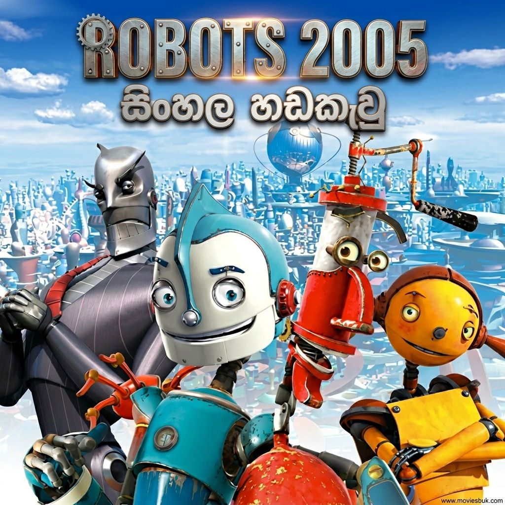Robots (2005) Sinhala Dubbed | රොබෝ ලෝකයේ විප්ලවය
