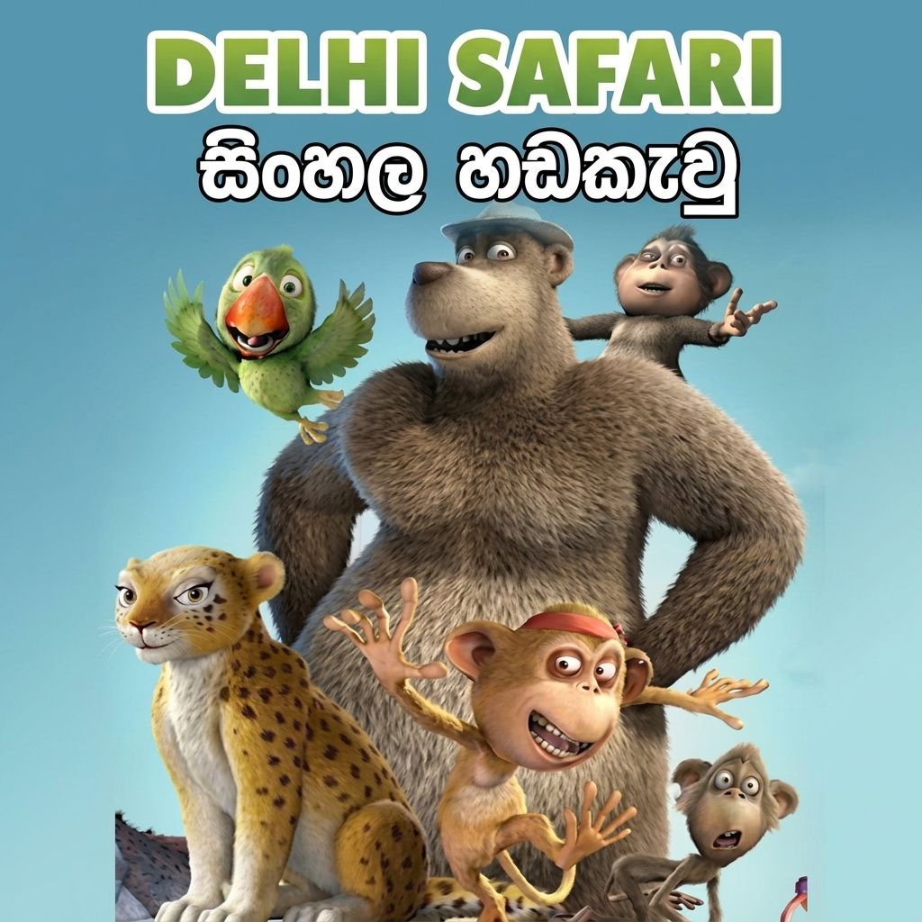 Delhi Safari (2012) Sinhala Dubbed | සිංහල හඬකැවූ