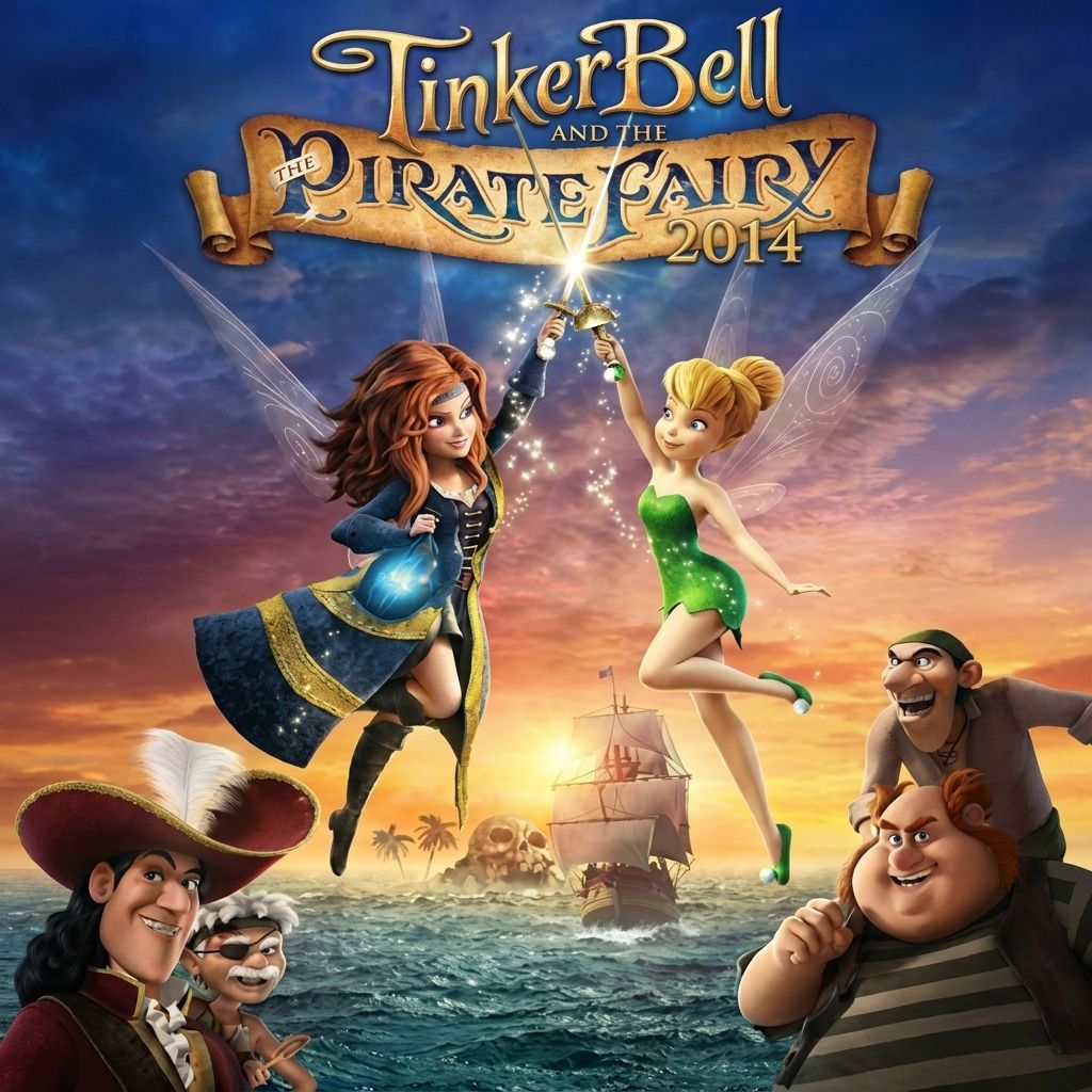 Tinker Bell and the Pirate Fairy (2014) Sinhala Dubbed | ටින්කර් බෙල් සහ මුහුදු කොල්ලකාරියෝ!