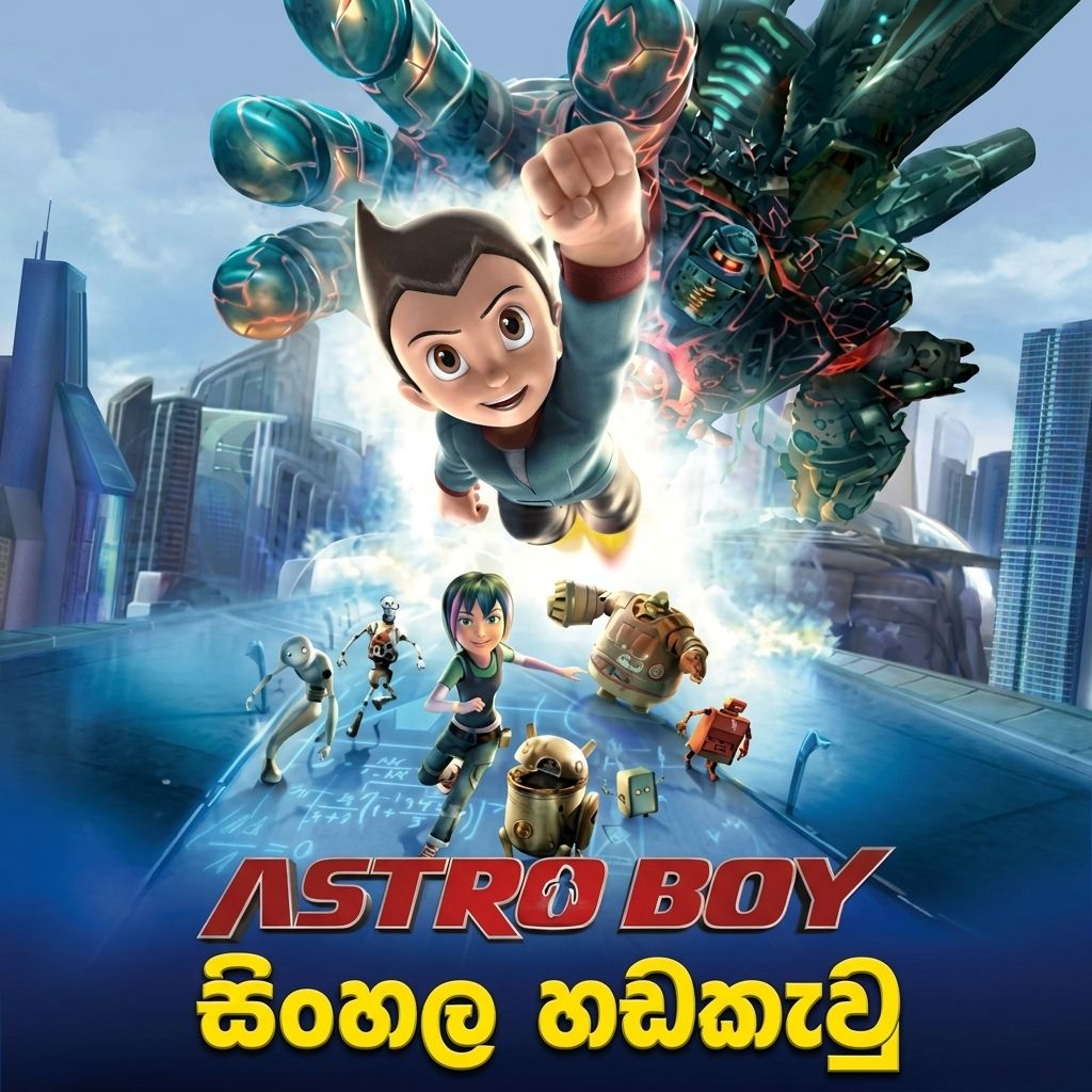 Astro Boy (2009) Sinhala Dubbed | සිංහල හඬකැවූ