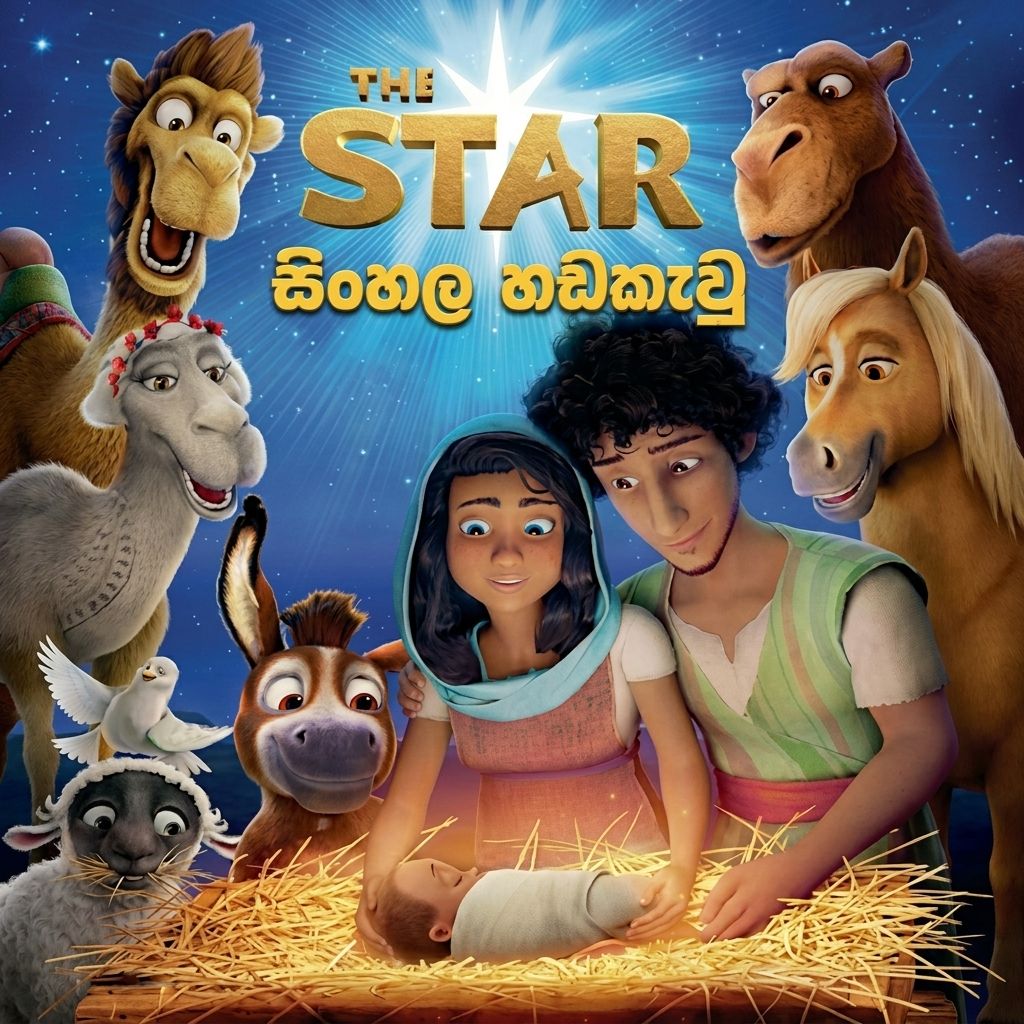The Star (2017) Sinhala Dubbed | සිංහල හඬකැවූ