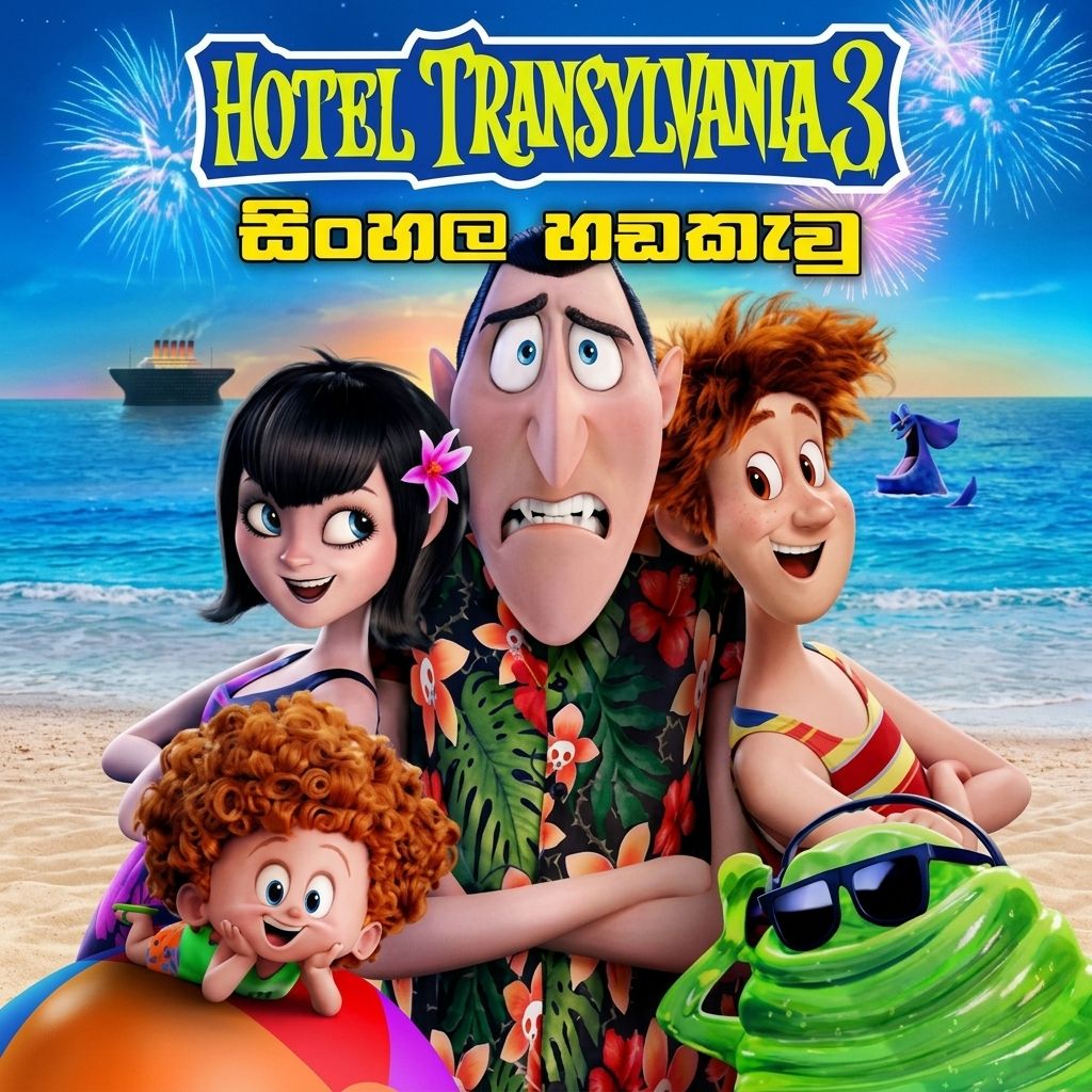 Hotel Transylvania 3 (2018) Sinhala Dubbed | සිංහල හඬකැවූ