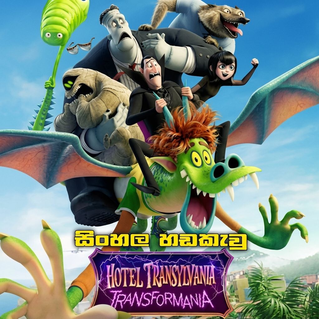 Hotel Transylvania 4 (2022) Sinhala Dubbed | සිංහල හඬකැවූ