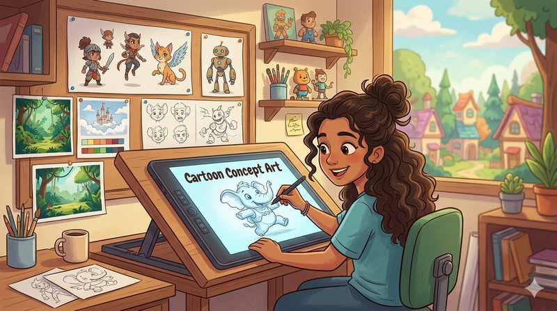 Cartoon Concept Art