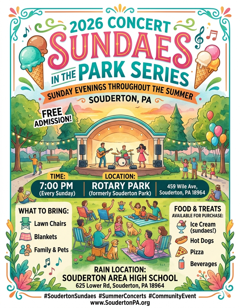 Concert Sundaes in the Park - Post 234 Service Organization
