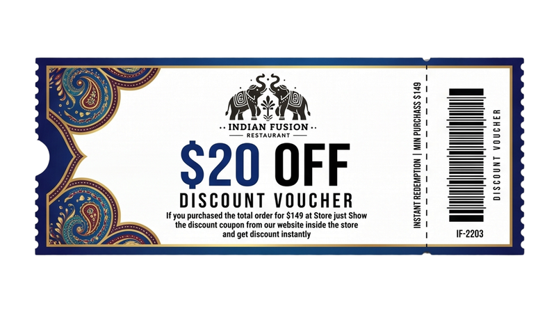Discount coupon $20.00 ( Instore Use Only)