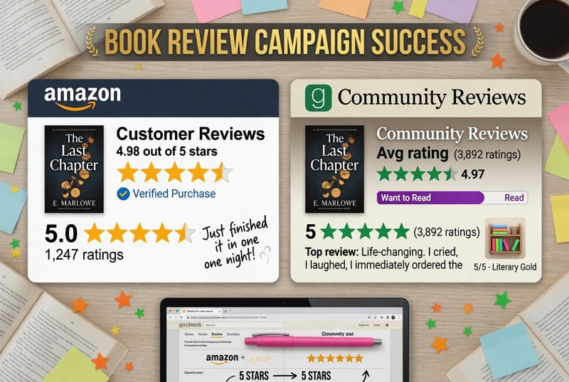 Book Review Campaigns (Amazon and Goodreads) - Copy