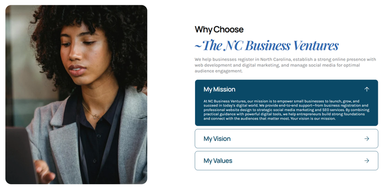 NC Business Ventures — Digital Business Solutions- Case Study