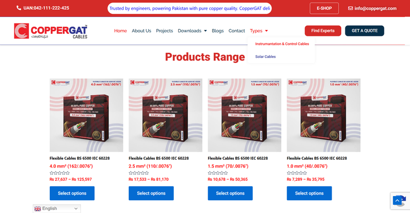 CopperGAT — Brand & Digital Presence - Case Study