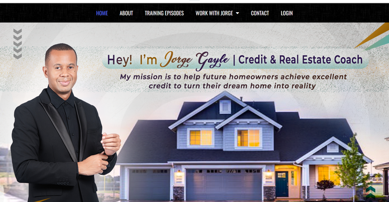 Jorge Gayle — Personal Brand & Professional Website-Case Study