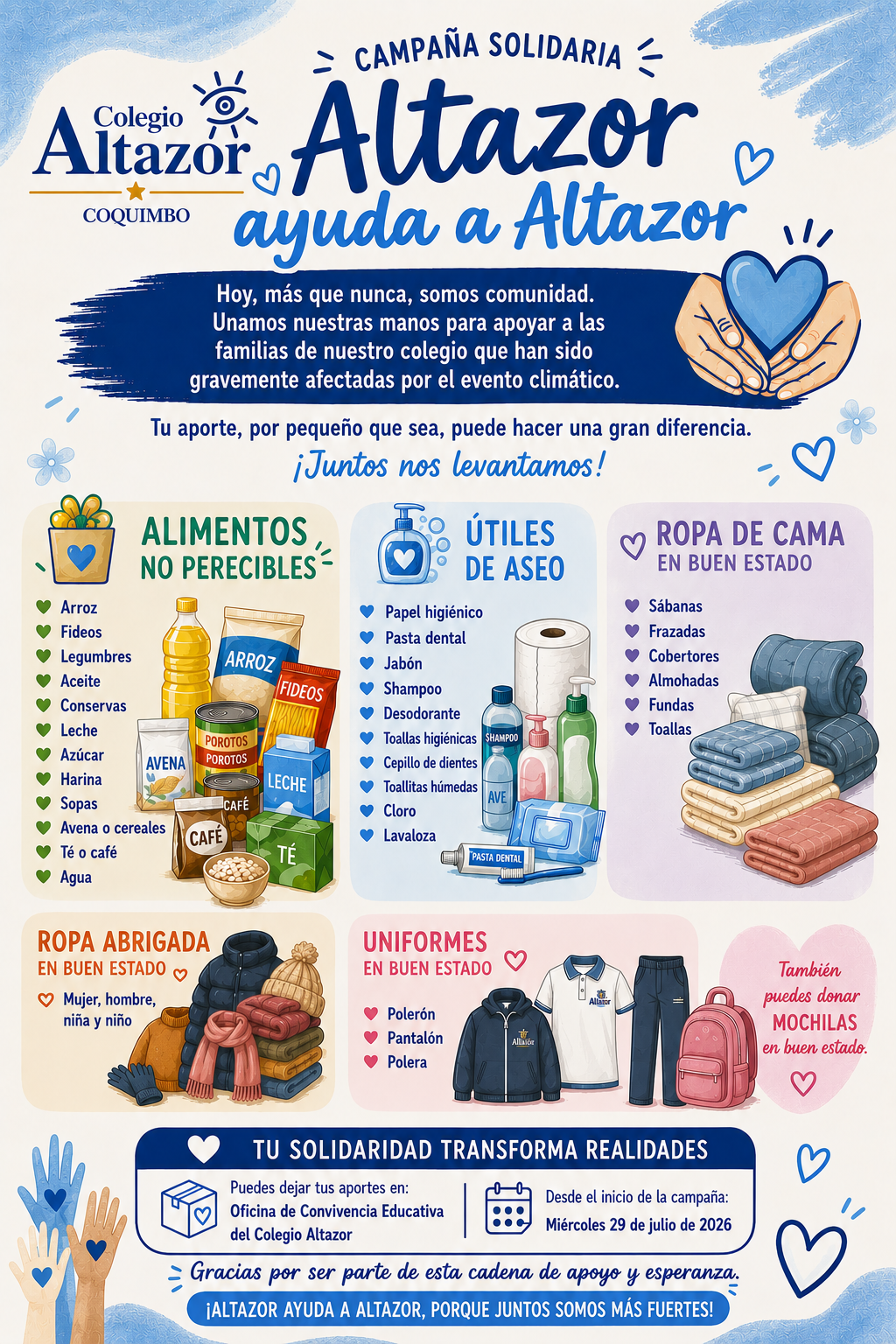 CAMPAÑA SOLIDARIA