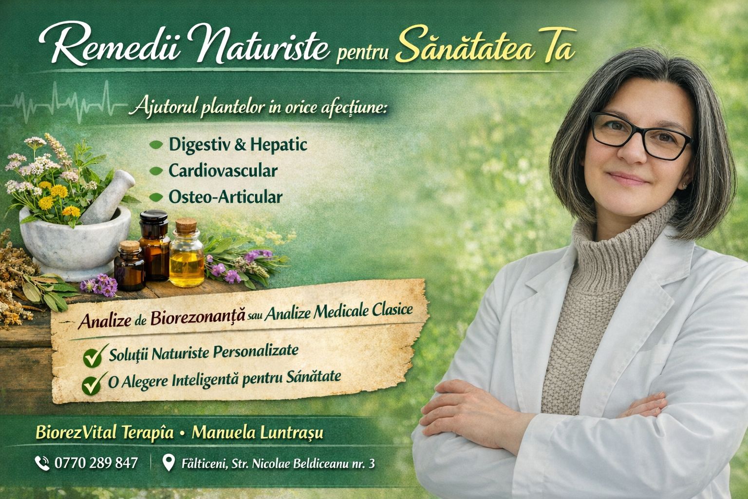 PROTOCOALE PERSONALIZATE PENTRU DIFERITE AFECTIUNI - abordare naturista si recomandari complete