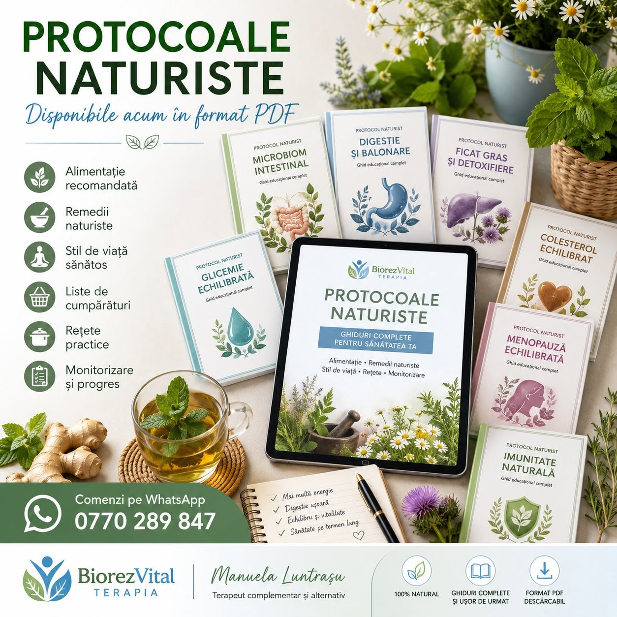 PROTOCOALE NATURISTE format PDF