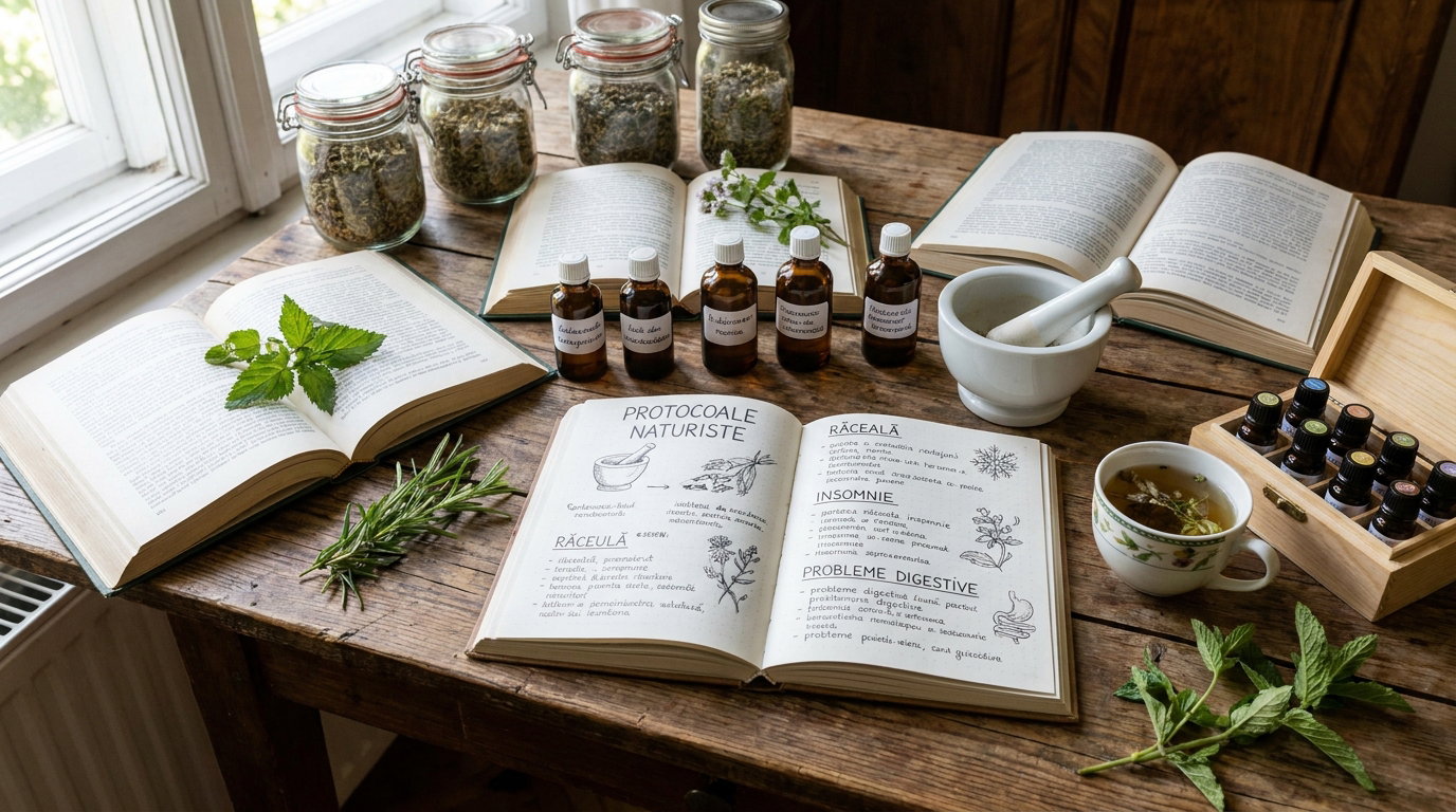 GHIDURI PERSONALIZATE pentru diferite afectiuni - abordare naturista si recomandari complete