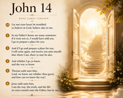 Jesus the Way, the Truth, and the Life, and the Promise of Heaven. John 14:1-6